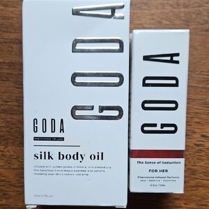 GODA Silk Body Oil & Pheromone Infuses the Scent of Seduction DUO